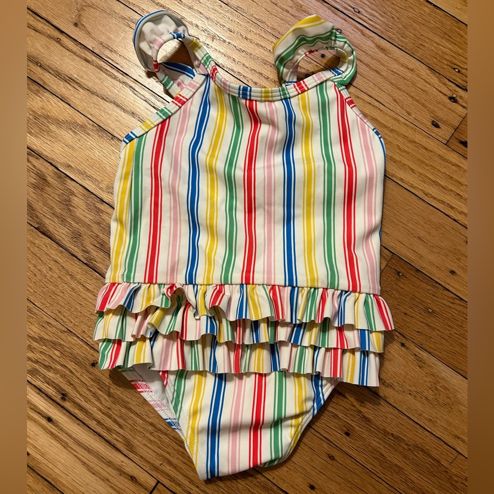 Baby Boden 9-12 months baby girl one piece swimsuit